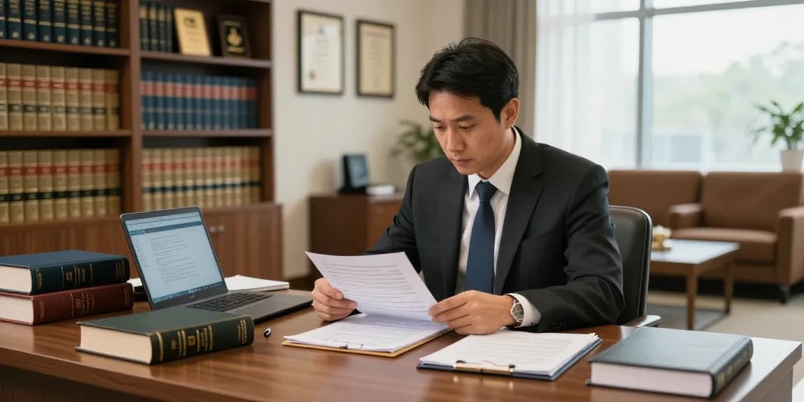 Attorney reviewing important documents, recommended you read for legal insights and expertise.